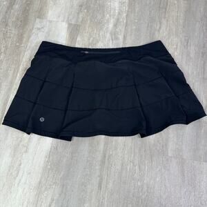 Lululemon Pace Rival Skirt (Regular) In Black Size 14